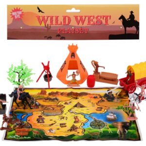 Wilder Westen Spielset - 20-teilig