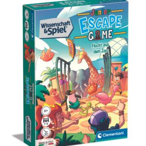 Clementoni 81114 - Escape Game Junior: Flucht aus dem Zoo