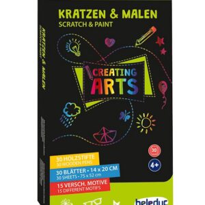 Kratzpostkarten - 30er Set