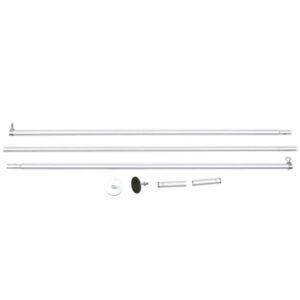 Trixie Netz-Spannstange, Aluminium, 1,28-3,25m