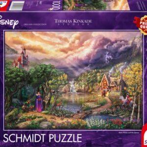 Snow White and the Queen (Schneewittchen und die Königin) - Puzzle 1000 Teile - Thomas Kinkade Collection