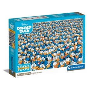 1000 Teile Puzzle Impossible Disney Compact - Donald Duck