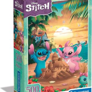500 Teile Puzzle Disney Compact - Disney Stitch