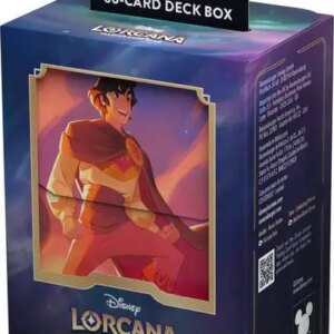Disney Lorcana: Set 5 Shimmering Skies Deck Box Aladdin