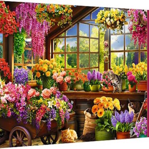 Vorbereitungen für den Frühling - Puzzle Premium Plus - 1000 Teile