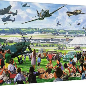 Flugzeug Show - Puzzle Premium Plus - 1000 Teile