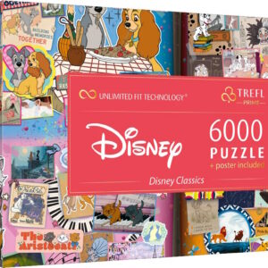 The Great Book of Disney - UFT Puzzle - 6000 Teile