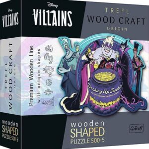 Disney Villains - Holz Puzzle Sonderform 500 + 5