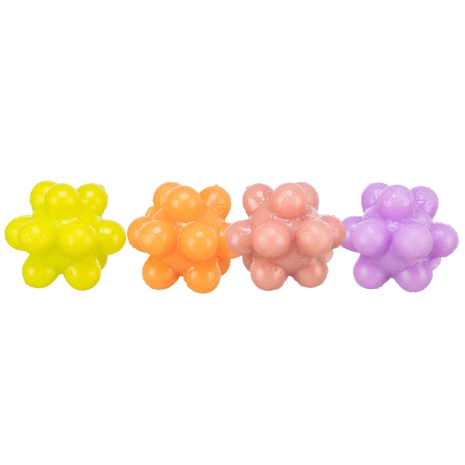 Trixie 4 Noppenbälle aus Gummi - 3 cm