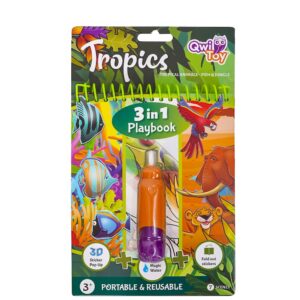 Qwi Toy 3 in 1 Spielbuch - Tropics