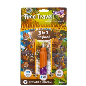 Qwi Toy 3 in 1 Spielbuch - Zeitreise
