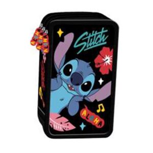Disney Stitch Black Aloha - Mäppchen mit Inhalt