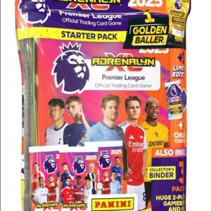 Premier League Adrenalyn XL Trading Cards 2025 - STARTER SET
