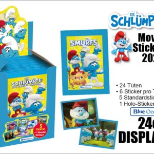 Die Schlümpfe – Movie 2025 Sticker – 24er DISPLAY