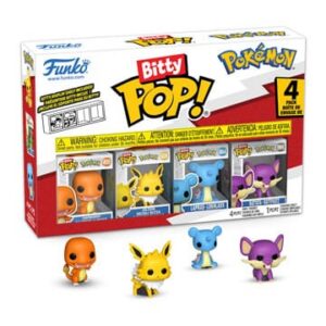 Funko 81133 - Bitty POP - Pokémon - Serie 2 - 4er Pack