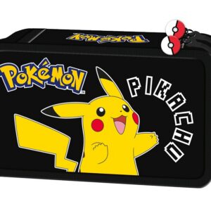 Pokémon - Mäppchen mit 2 Fächern und Inhalt - 20 cm