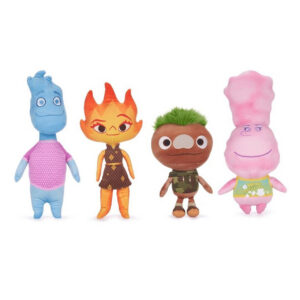 Disney Elemental - Plüschfiguren  - 4 Stück im Sortiment   - ca. 35 cm