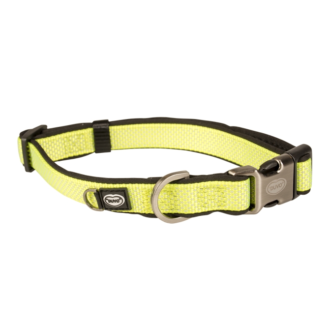 Duvoplus EXPLOR North Halsband - Neongelb - 20-35cm/15mm