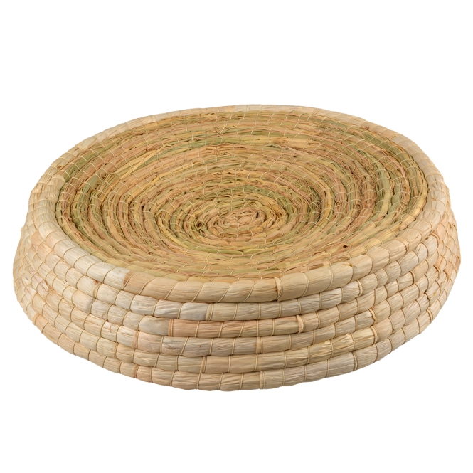 Duvoplus Hocker Siesta aus Maisblatt