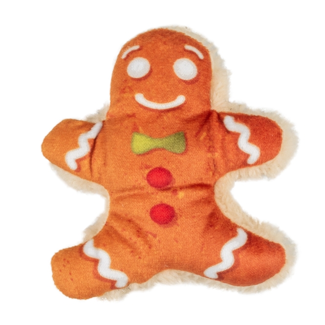Duvoplus Xmas Fluffy Lebkuchenmann mit Catnip