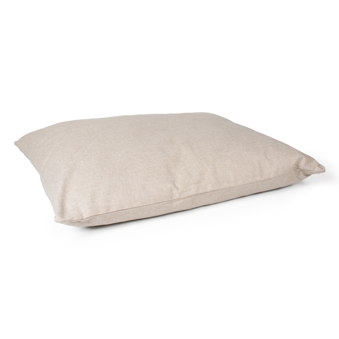 Duvoplus Hundekissen Textura ECO rechteckig - Beige - 140 x 90 x 12cm