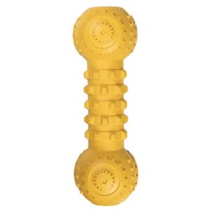 Duvoplus Kauspielzeug Griplay Dumbbell - Gelb