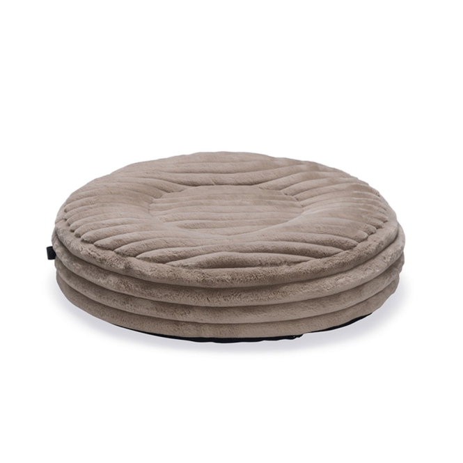 Designed by Lotte Hundebett Reza - rund, beige - 65 x 16 cm