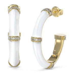 Guess Damenohrstecker JUBE05156JWYGWHTU