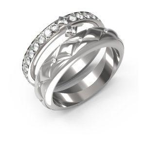 Guess Damenring JUBR04586JWRH50