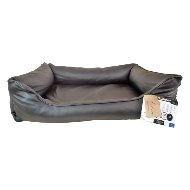 Lebon Hundebett Bruno - Schwarz - 80x60cm