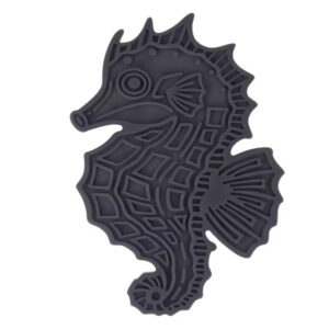 Lick Mat Seahorse - grau